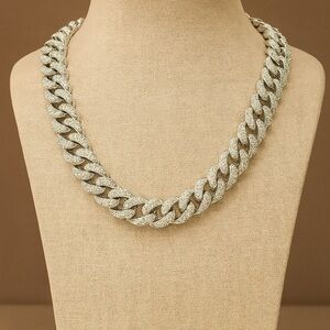 Cuban Link Chain Necklace for Men and Women